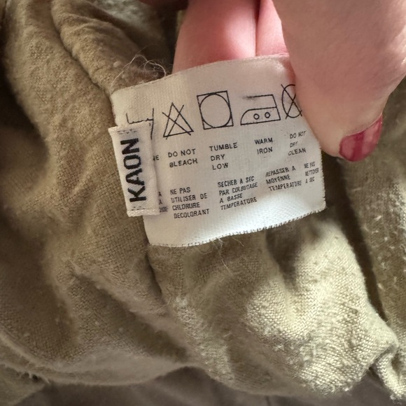 Esprit Spirt Vintage Bomber jacket Sherpa Collar size L RARE FIND - Picture 9 of 9